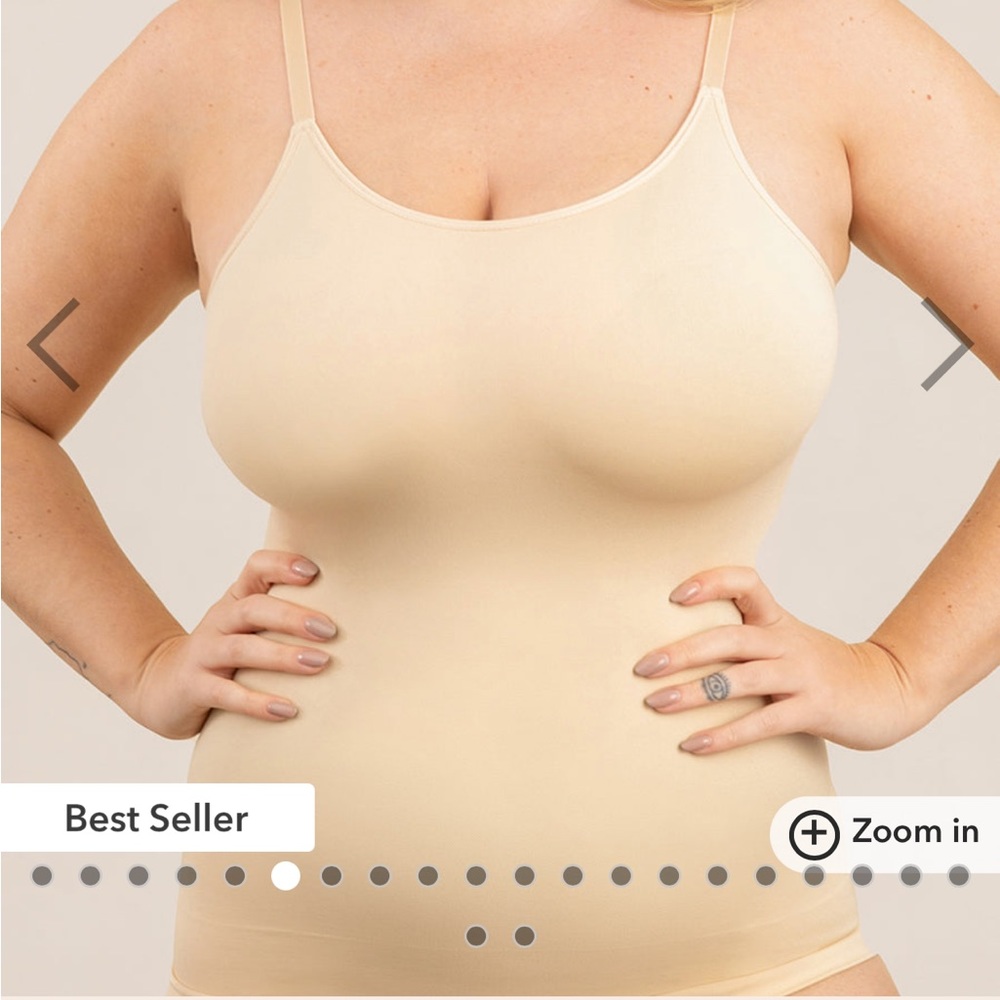 Shapermint Essentials All Day Every Day Scoop Neck Cami